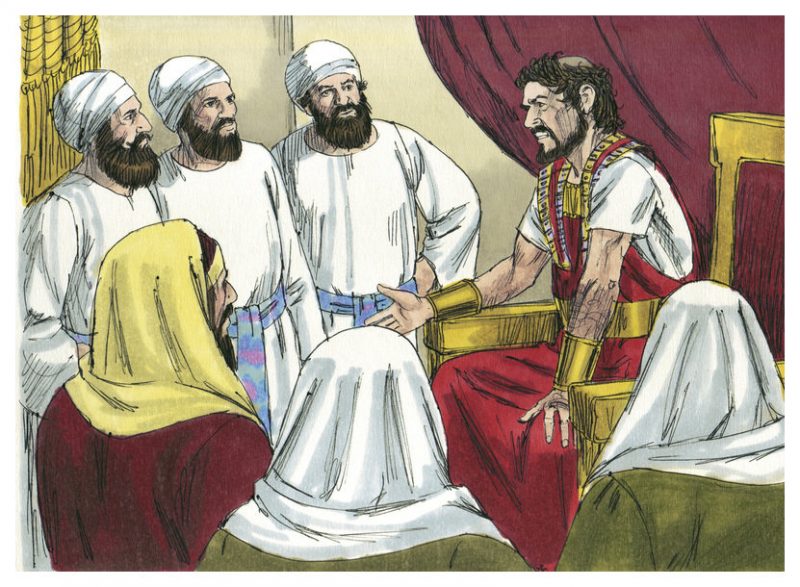 Figures of the Nativity Herod PrayerTeam365