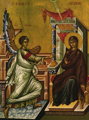 The Five Feasts of the Virgin Mary | SERVICE—The Annunciation to the Virgin Mary